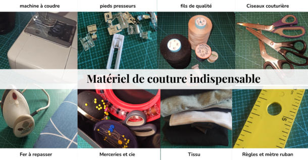 les outils de couture indispensable pour coudre comme une pro